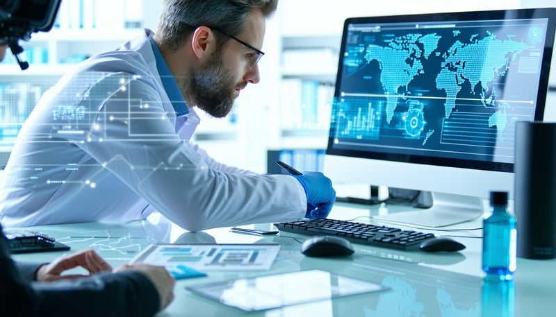 IT-Forensik-Experten bei der Analyse digitaler Spuren